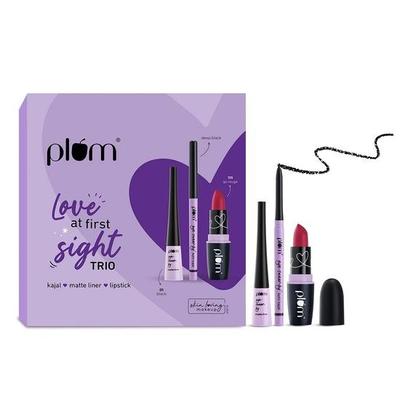 Trío Amor a Primera Vista | Kajal Kohl Imprescindible – Negro Profundo + Labial Matterrific – 125 Go Rouge