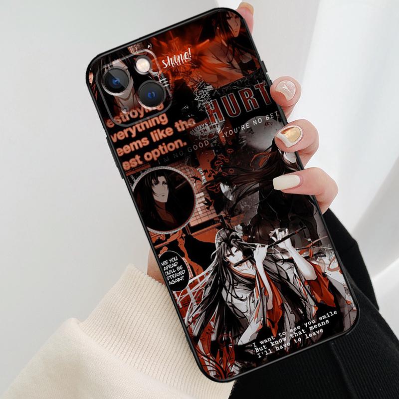 Mo Dao Zu Shi Aesthetic Phone Case For iPhone 17 Pro Max 15 14 13 11 12 16 Pro Max mini 15 16 Plus 16e 17 Air Cover