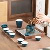 New Year's gift box, Guochao style, ancient rhyme, Kung Fu tea set, household ceramic merchandise, teapot, teacup set