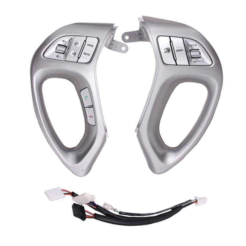 Un set pentru Hyundai ix35 Tucson butoane de croazieră pentru mașină, volan multifuncțional, volum audio, croazieră muzicală