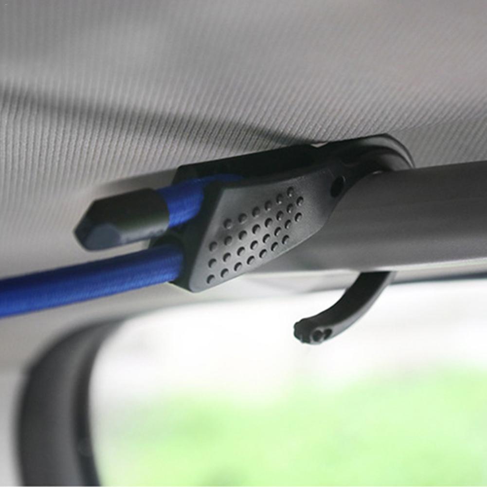 Starkes elastisches Band Verstellbarer Spannriemen Auto Wäscheleine Haken Gepäck Spanngurt Schnalle Seil für Outdoor Reisen
