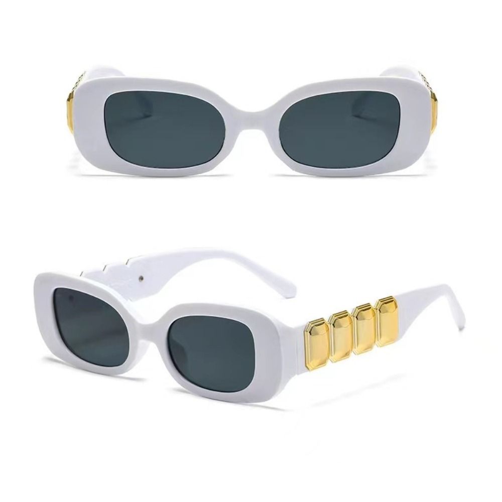 

Black Shades Punk Sunglasses UV Protective Outdoor Sunglasses Retro Driving Glasses