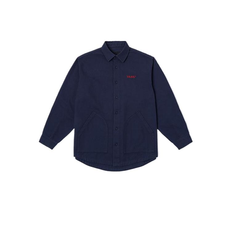 

Vans Casual Fashion Comfortable Versatile Long Sleeve Shirt Men shirts VN000QKDJDU XS