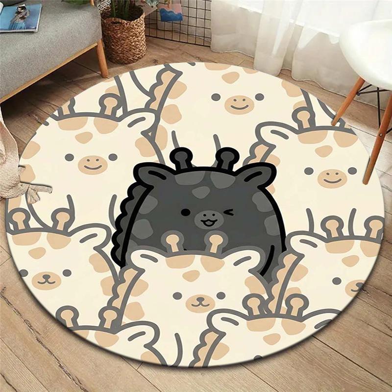 

1Pc Giraffe Print Flannel Blanket, High quality Comfortable for All Seasons, Home Decor, Warmth and Comfort, Perfect for Christmas Gifts 80cmx80cm