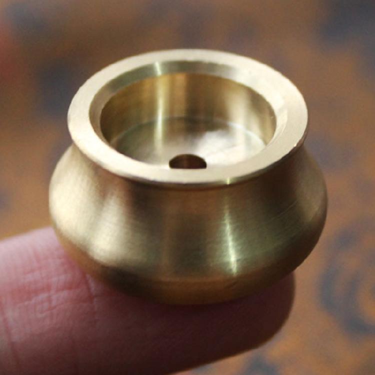 Firesofheaven Incense Stick Holder Brass Burner Brass Decorative Bowl Shape