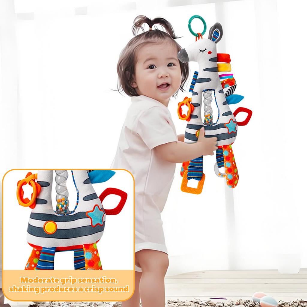 Baby Multifunctional Bed Hanging Grasping Training Toy Baby Early Education Lathe Pendant