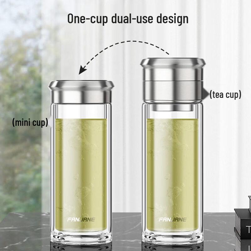 Portable Glass Tea Infuser Bottle