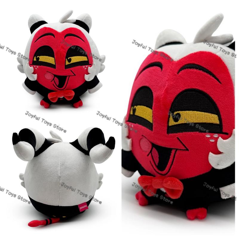 in stock Hazbin Hotel Helluva Boss Loona Plush-Like Texture Cute Toy Soft Stuffed Pillow Cartoon Character Doll Friend Gift