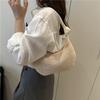 Fashion Woven Bag Women's 2025 New Casual Straw Shoulder Bag Mori Beach Casual Tote Bag Underarm Bag