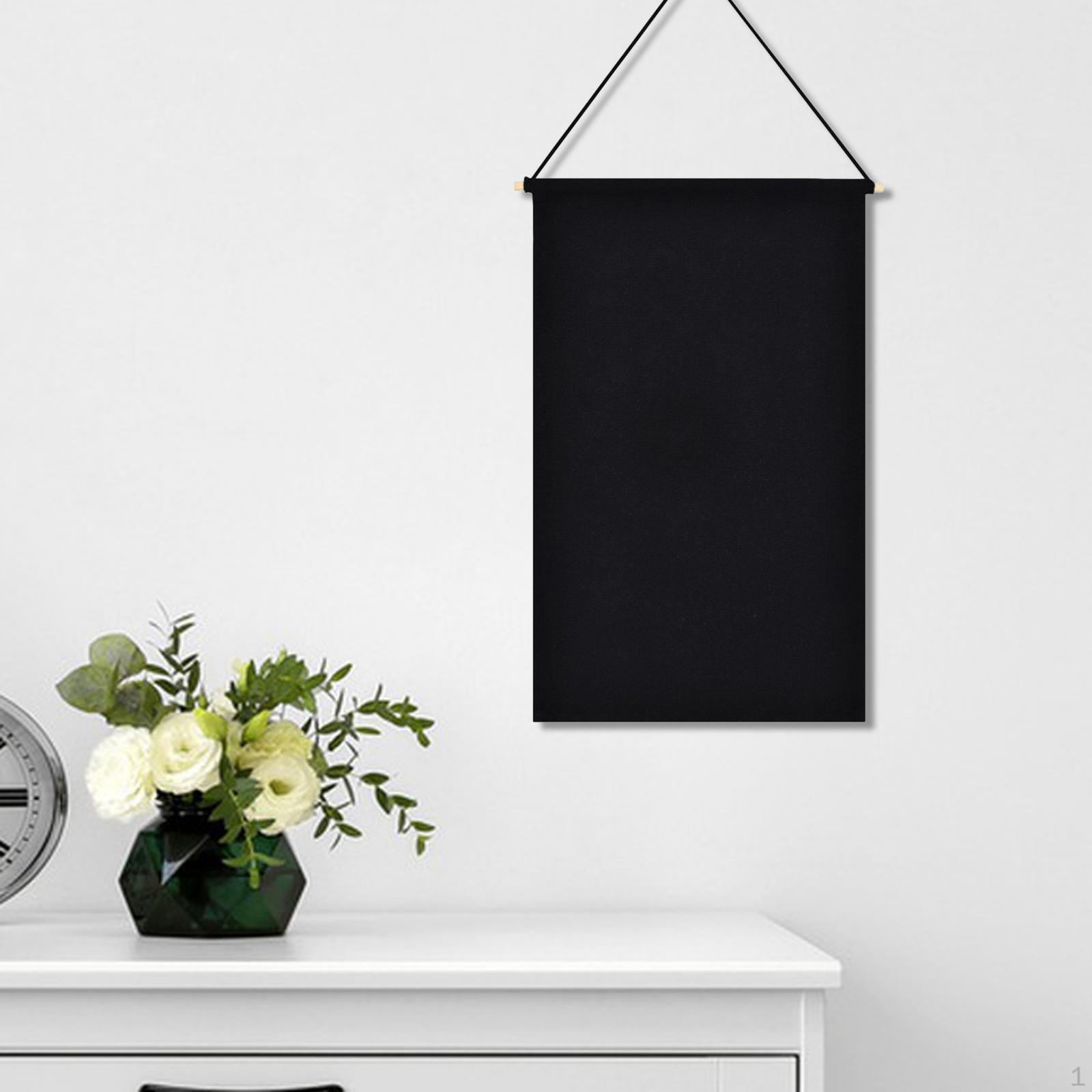 

Настенный держатель для эмалированной булавки, холст, баннер, подвесной футляр для хранения броши, отворот для сережек Black M