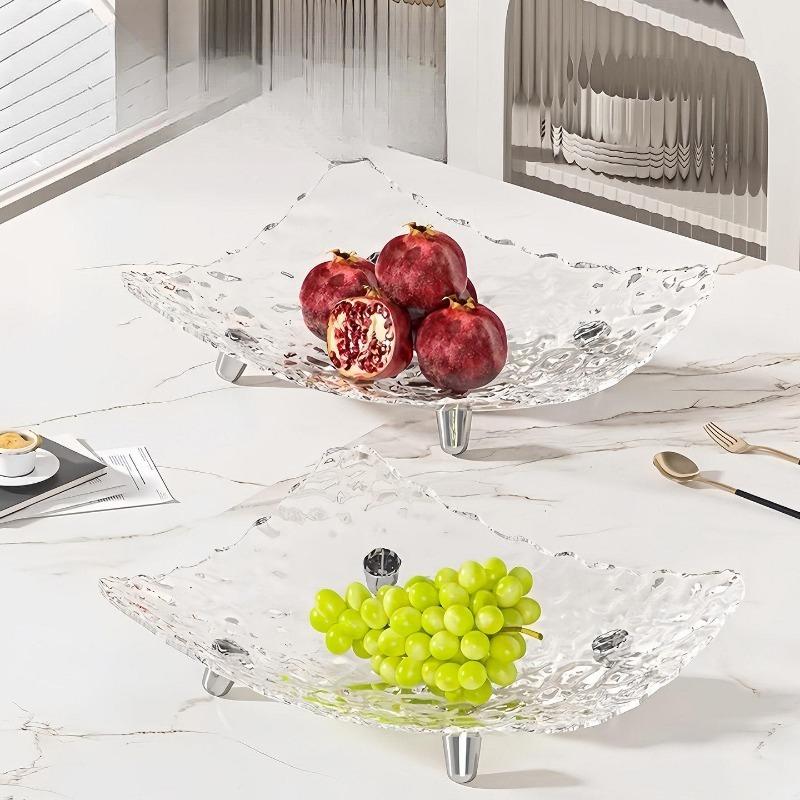 Fruit Tray for Living Room Coffee Table, High-end Gift Box for Moving Into A New Home, Exquisite Candy Tray for Snack Display