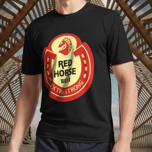 

Red Horse Logo Active T-Shirt Funny Size S to 5XL M