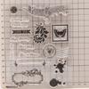 1 Sheet Handmade Clear Stamp Transparent Seal Stamp Card Making 3D Scrapbooking Paper Crafting Stamp Crafts Supplies