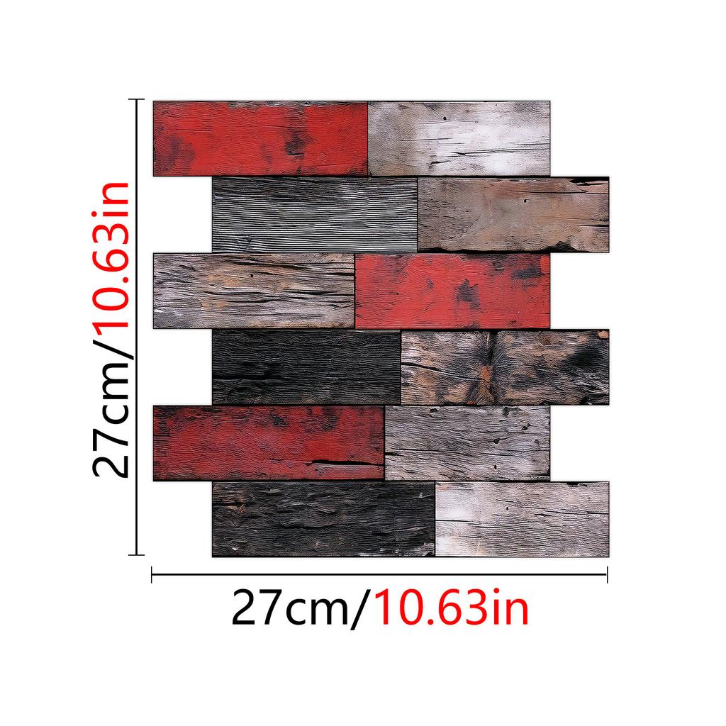 Special Shaped Marble Embossing Tiles Wall Sticker Kitchen Oil-Proof Bathroom Washbasin Art Mural Decals