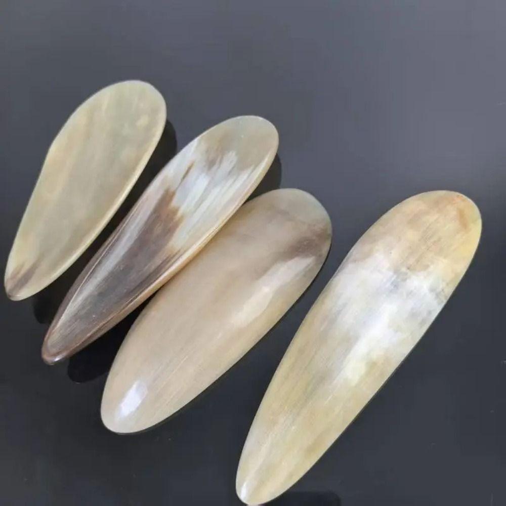 Natural Gua Sha Massager Cow Horns Gua Sha Massage Tool Professional Scraping Board  Massage Tool