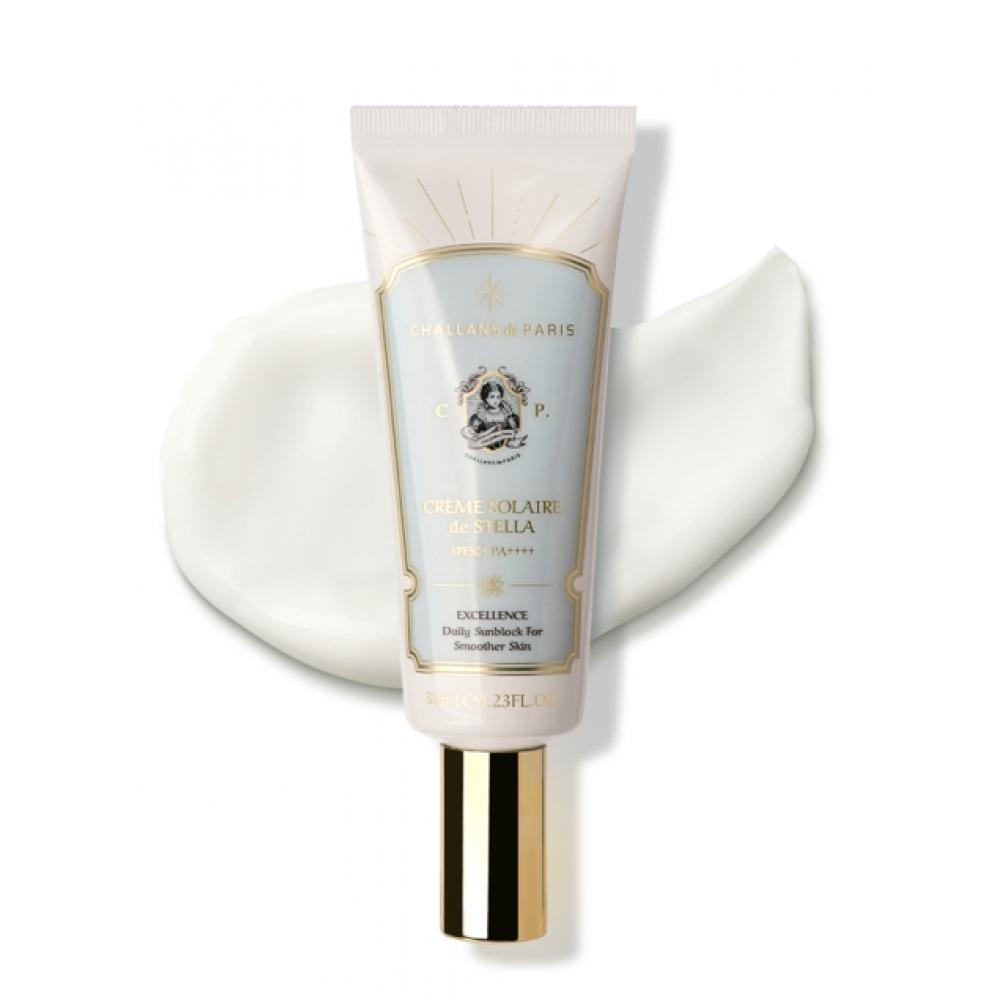 Challans De Paris Crem Soleire De Stella Excellence  0.3 Second Absorption Clear Sunscreen FREE