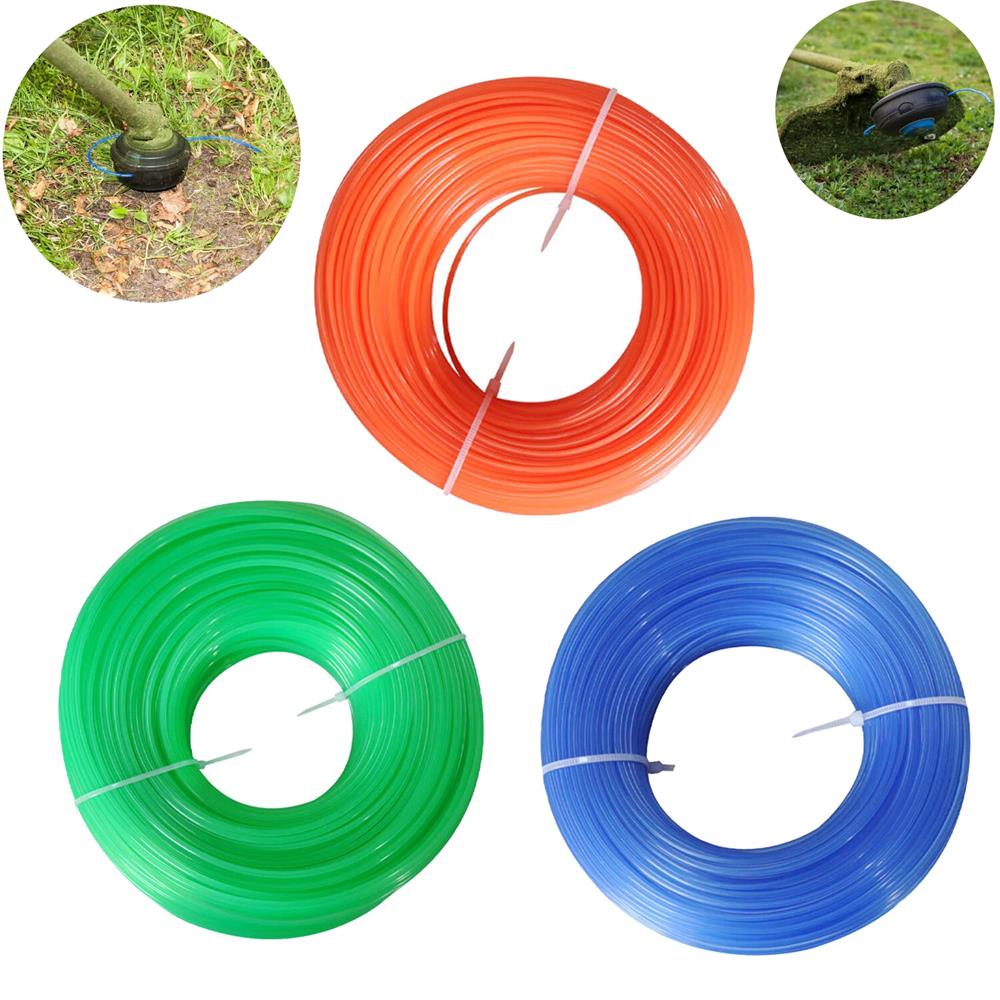 Replacement 1.6mm X 100m Strimmer Line for Garden Grass Strimmers Electric Brushcutter Nylon Cord Weed Trimmer String Wire Line