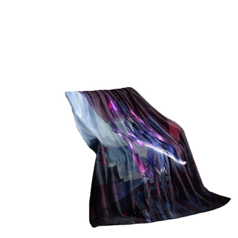 Cartoon Original God Series Flannel Blanket 3D Printed Sofa Blanket Thickened Blanket