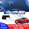 Car Sun Visor For Ford Mondeo Taurus ~ Mk5 Auto Front Windshield Sunshade Heat Insulation Summer Accessories