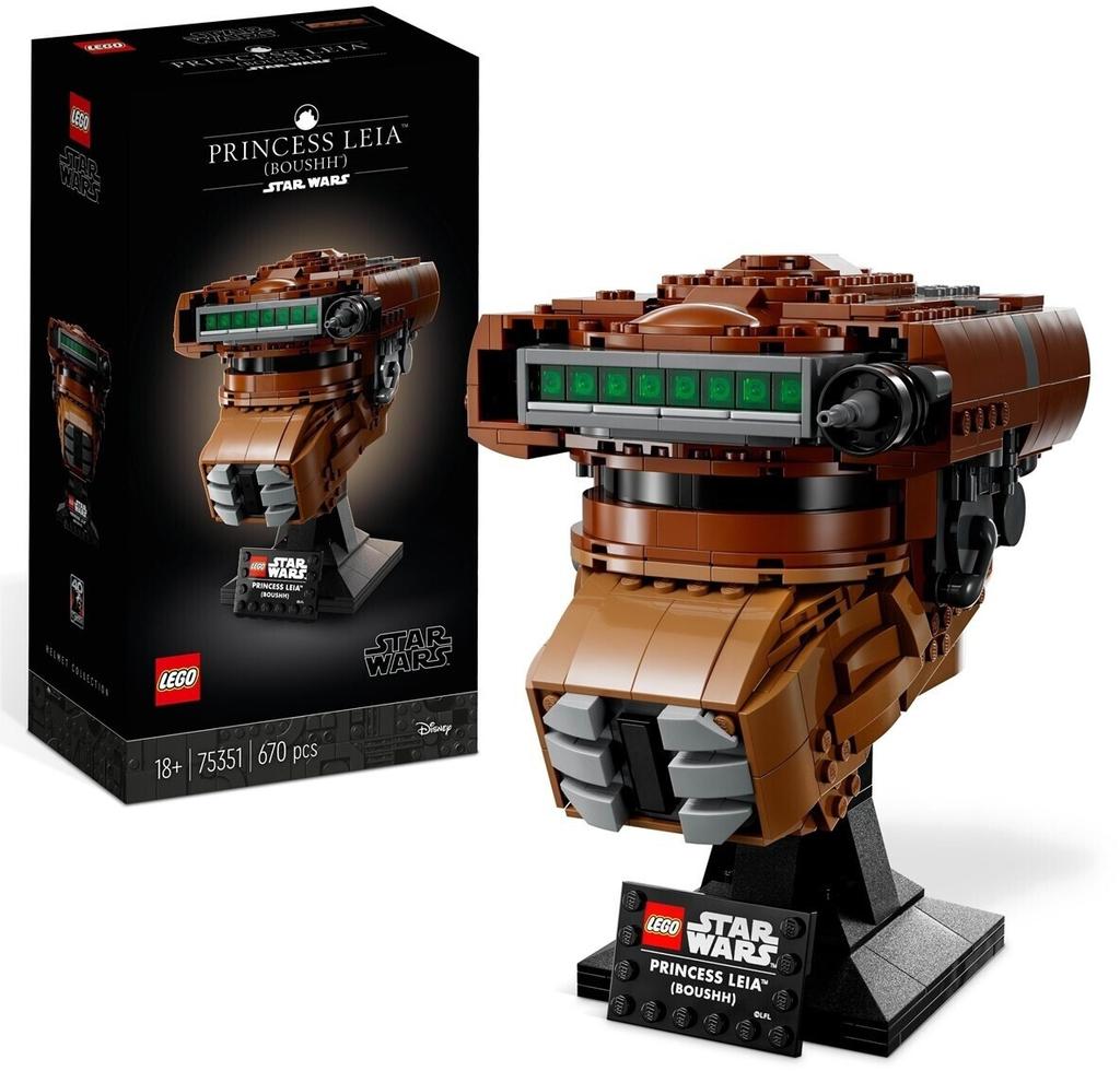 LEGO конструктор Star Wars «Звёздные войны» – Шлем принцессы Леи (Буш) (75351)