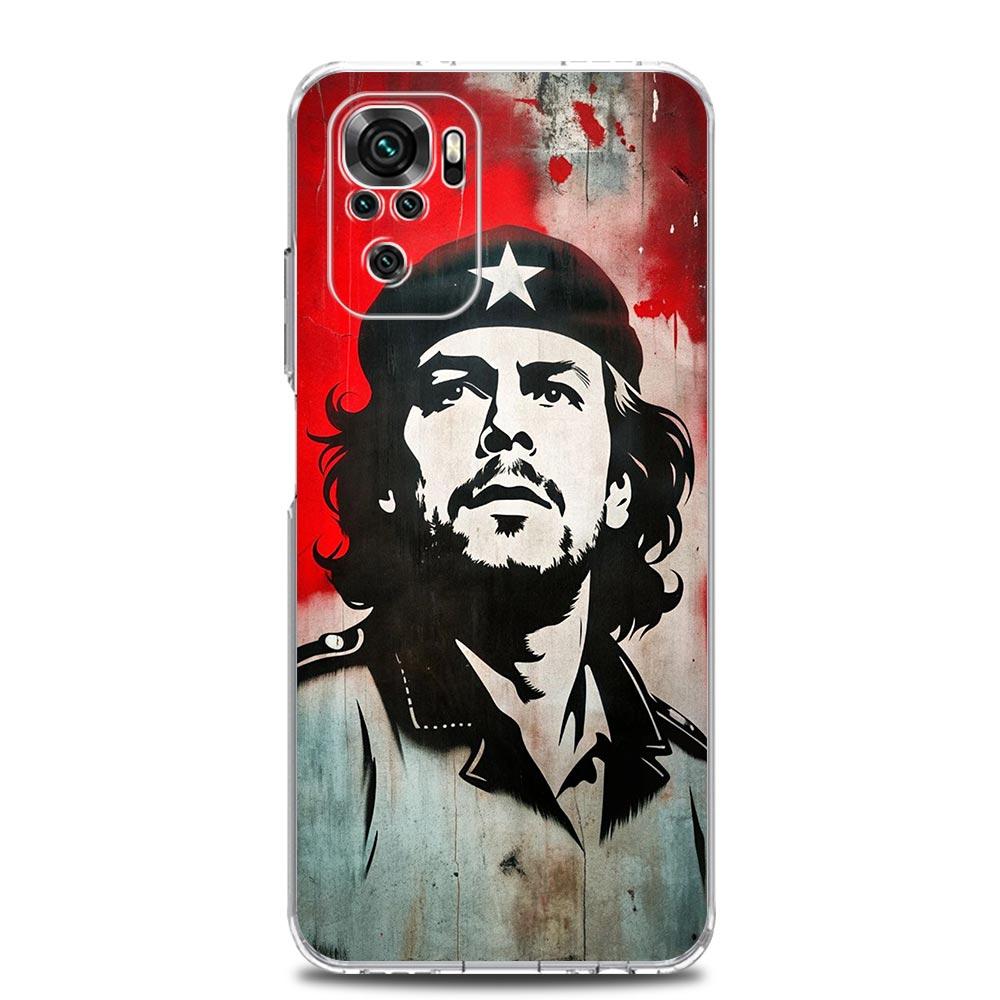 

Phone Case For Xiaomi Redmi Note 14 13 12 5G 9 8 10 11 Pro Plus 4G 9T 13C 12C 10C 9C 9A Clear Soft Cover Che Guevara Note 14 ProPlus