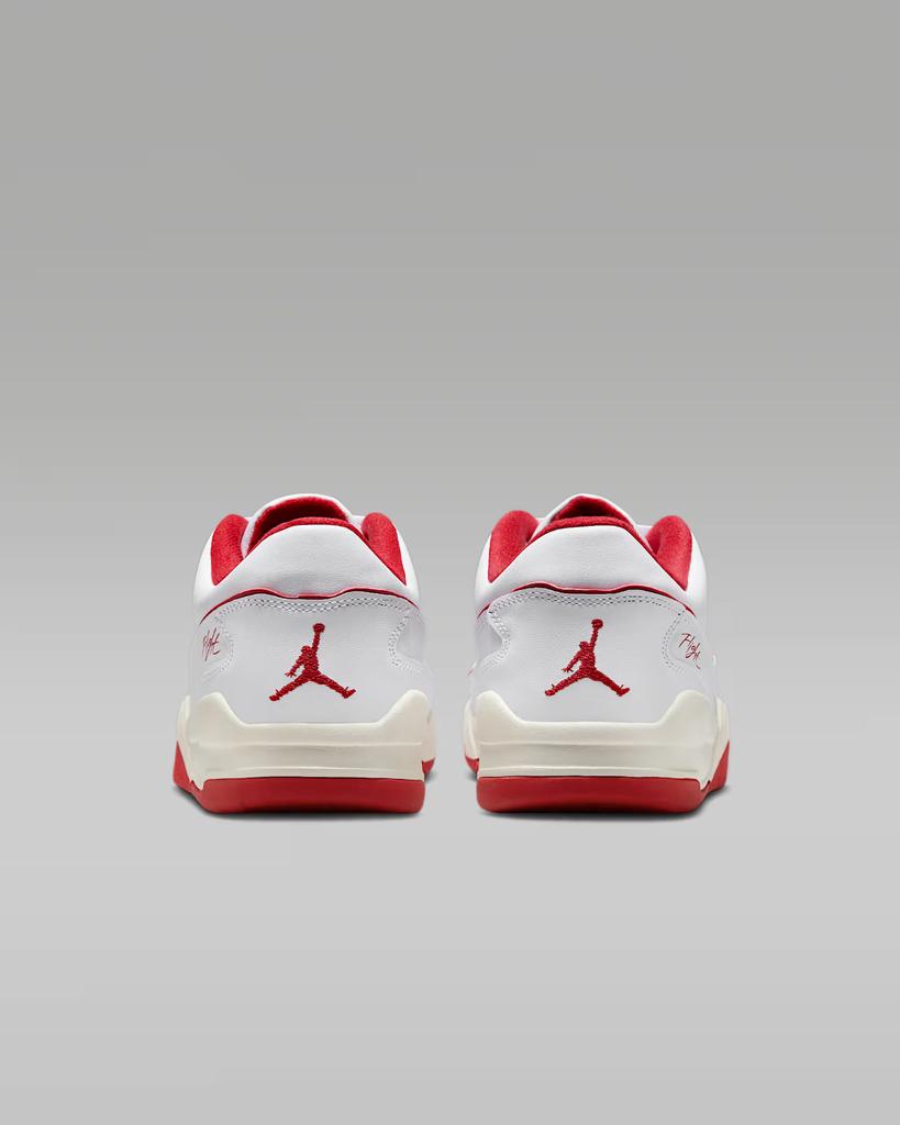 HF3255-106 Nike Jordan Flight Court White Sail Black Varsity Red (Men's)
