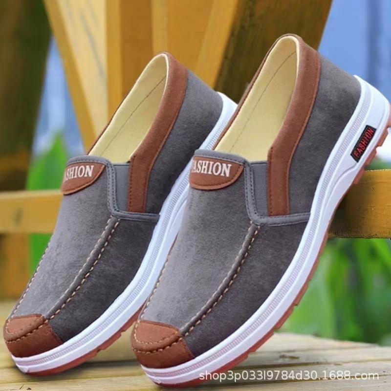 Men's Old Beijing Soft-soled Cloth Shoes, Non-slip Beef Tendon Soles, Versatile and Wear-resistant Outdoor Sports Export