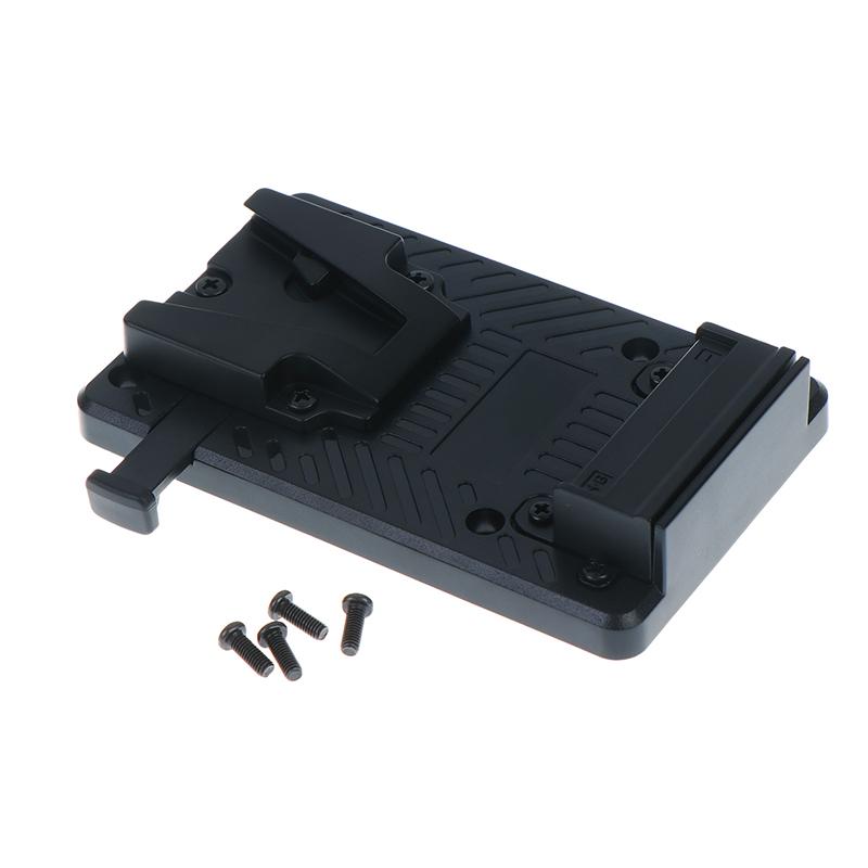 V-Lock Battery Back Pack Plate Adapter Replacement Quick Release Lock Design For Camera Camcorder Video Light