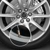 4PCS Flexible Rubber Tire Valve Extension with 2 Clamps Tyre Valve Extension  Auto Shop