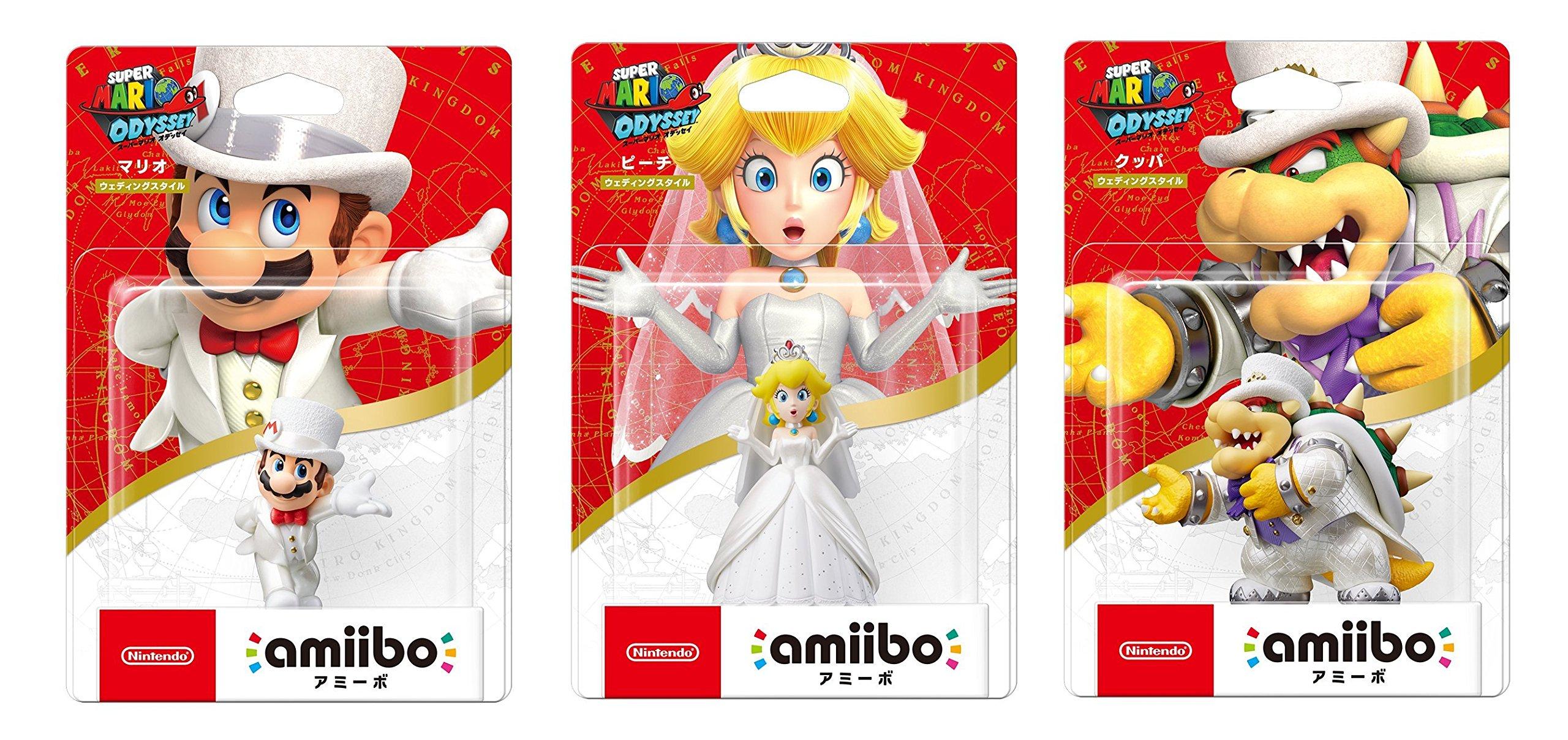 

Mario Peach Bowser Свадебный стиль Amiibo Nintendo Mario [amiibo] [Super Series]