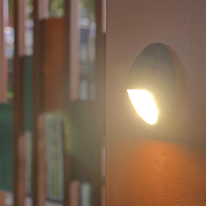 

10-светодиодный солнечный настенный светильник для улицы, двора, лестницы, ступенчатого освещения, декоративная лампа, угловой забор, атмосфера, настенная лампа для мытья Entering one