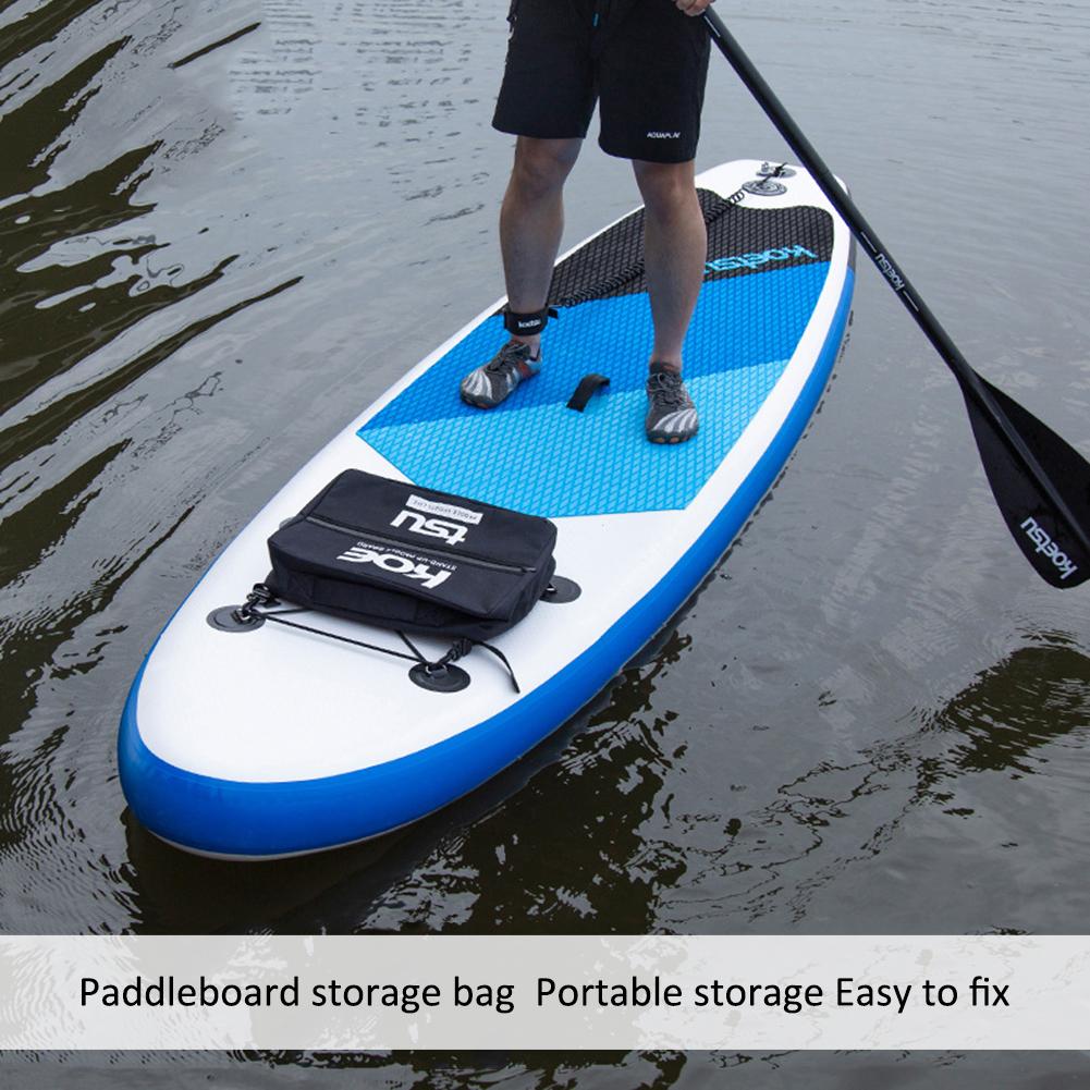 1-4pc Portable Stand Up Paddle Board Storage Bag Sealed Zipper Food Storage Bag Lightweight with Fixing Buckle Kayak Accessories