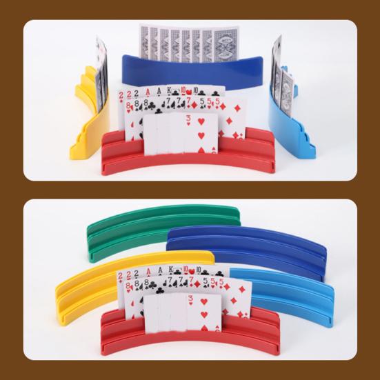 3 Layers Poker Card Holder Little Hands Kids Seniors Arthritis Hands-Free