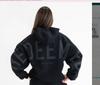 Streetwear Hoodie For Women Thick Polyester With Letter Graphic Fall 2023