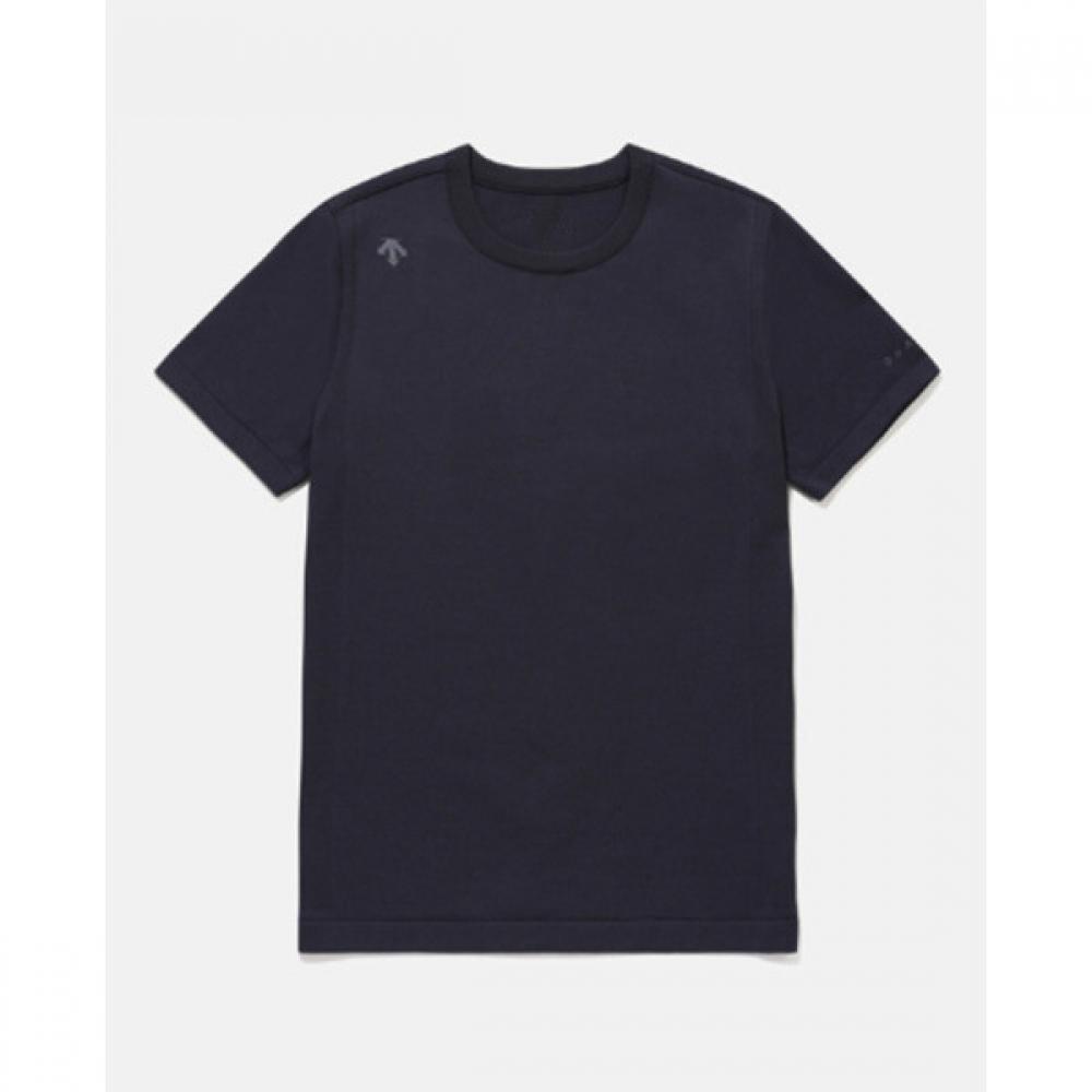 

DescenT Round Neck KniT T shirT B1 sq121dTs31 Blk0 Lygy 1.SQ121DTS31 BLK0/95