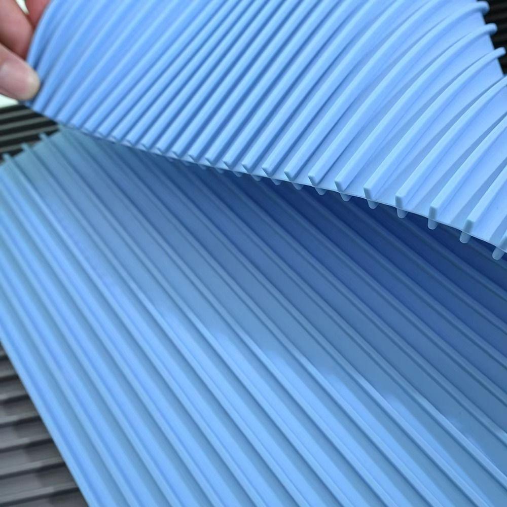 Rectangle Silicone Kitchen Mat Food Grade Insulation Placemat Silicone Drying Pad  Outdoor Cooking