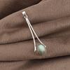 Natural Labradorite Gemstone 925 Sterling Silver Handmade Jewelry Designer Long Pendant 1.79" PP-69-34