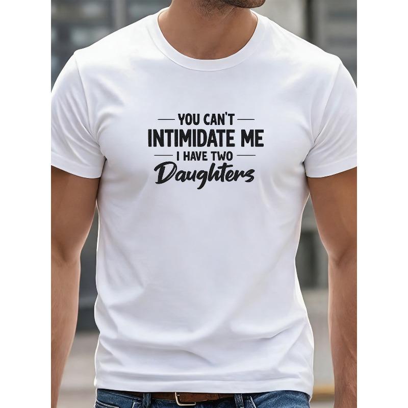 

European sizes Parent- Fun Text Print | Lightweight And Comfortable Round-Neck Short-Sleeved, Suitable for Outdoor Sports 4XL білий