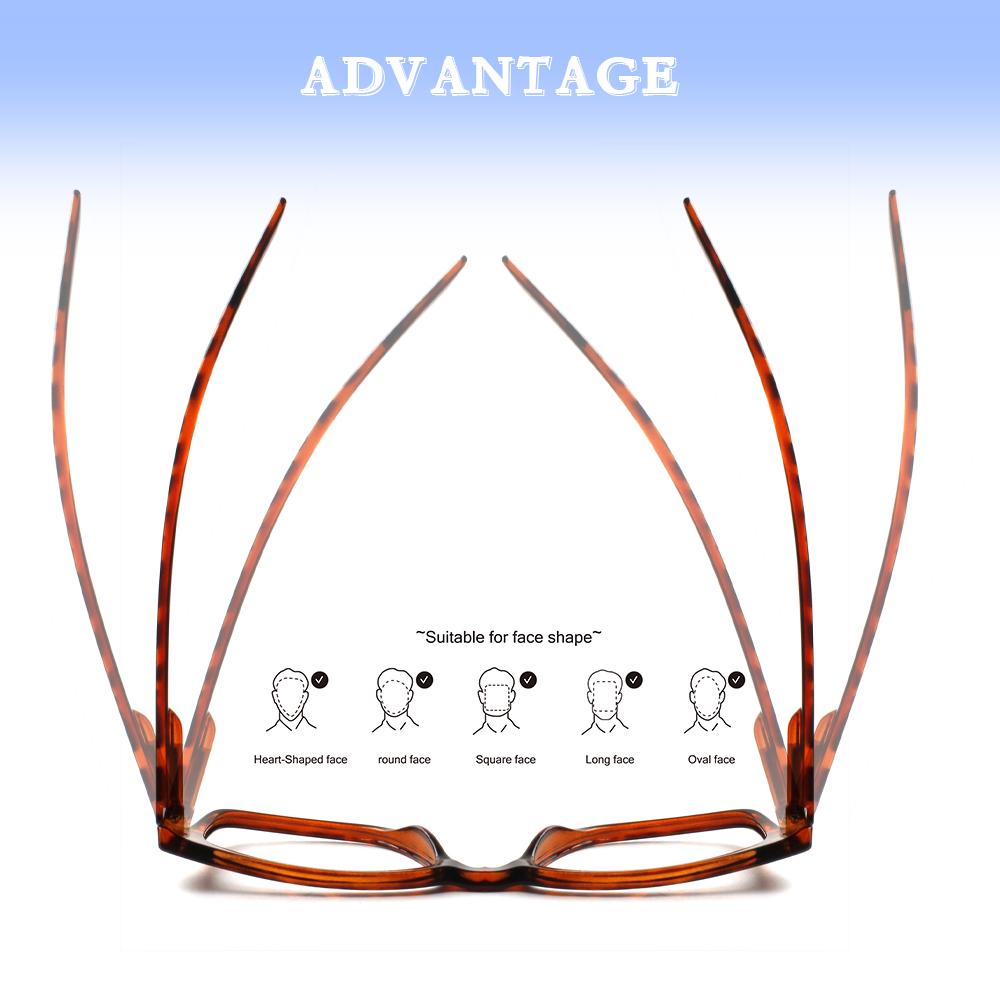 TUREZING Reading Glasses Anti Blue Light Universal Spring Hinge Computer Eyewear for Men and Women