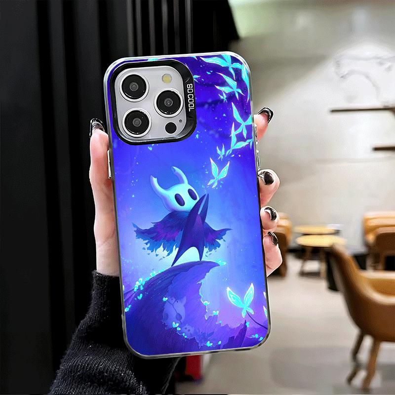 H-Hollow K-Knight Game Soft Phone Case for iPhone 15 16 17 Pro Max 17Air 16E 14 Plus 13 12 Mini Shockproof Cover Back Shell