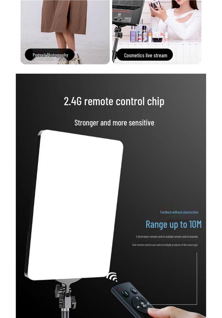 LED Soft Light for Professional Photography & Live Broadcasts