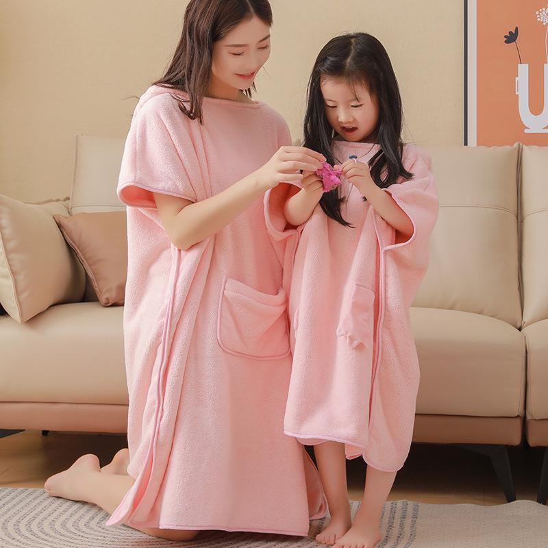 

Халат махровый с капюшоном «Капибара»: Впитывающий, Быстросохнущий, Теплый - для Взрослых и Детей 70x70 cm