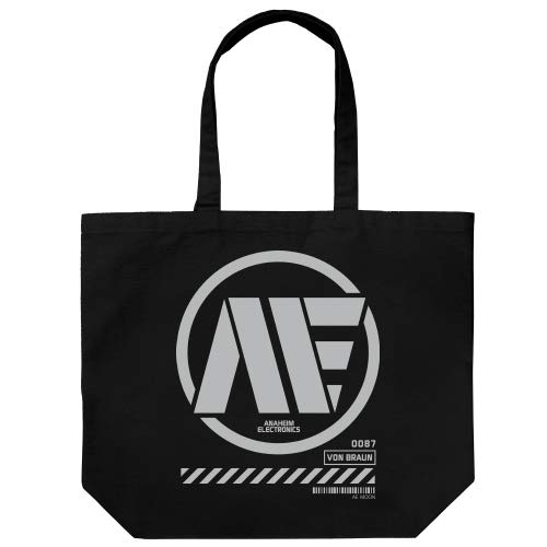 COSPA Mobile Suit Z Gundam Anaheim Electronics Large Tote Bag, Black, Approx. H40 X W48 X D15cm