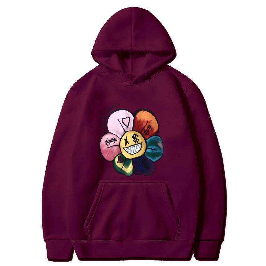 Pirates Pilates Herbst Winter Geld Blume Hoodie Hip Hop Street Academy Klassischer Hoodie Alltagsmode Warmer Hoodie Geschenk