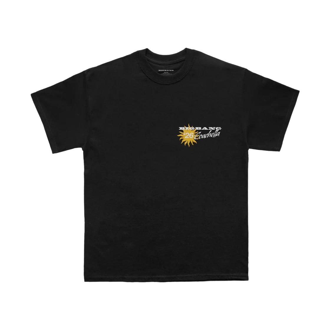 Bigbang Sundaze Coachella T-Shirt Black ONE SIZE