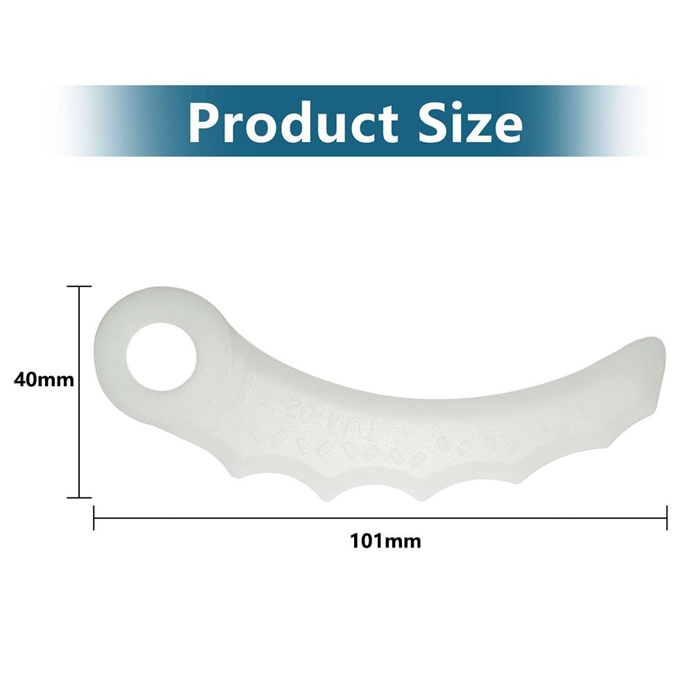 32Pcs Trimmer Plastic Blades for Makita DUR184L/DUR189/DUR190L/DUR190L/DUR191L Replacement Parts