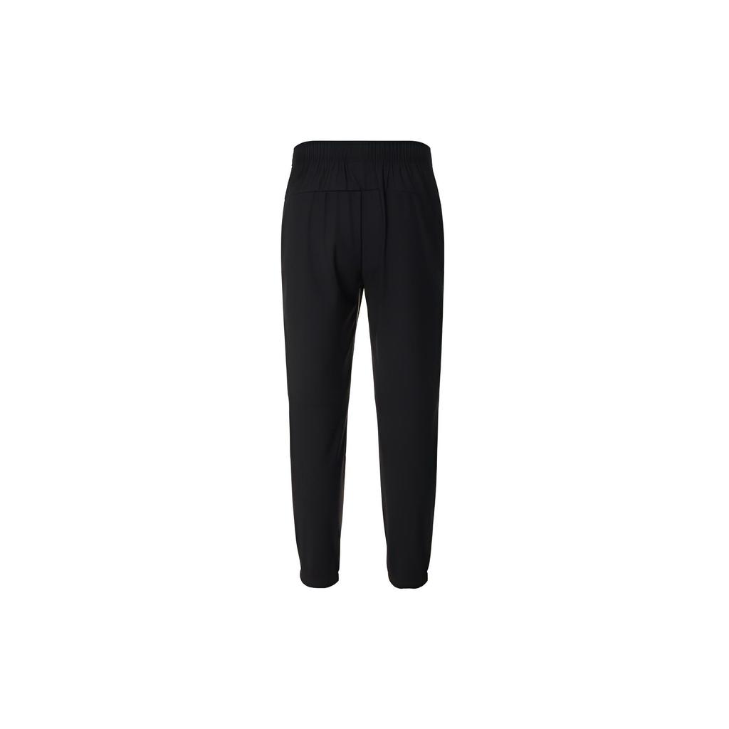 Anta Training Series Fleece Lined Thick Warm Cuffed Knitted Sports Pants Men Pants Black 152347304-2