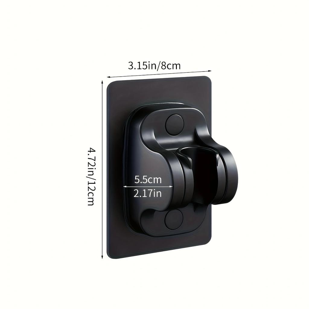 1PC ABS Shower Head Holder Strong Adhesive Waterproof Adjustable Shower Bracket Base Bathroom Universal Shower Head Support