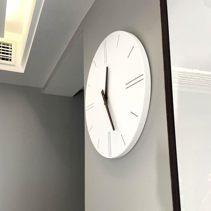 Nordic Original Silent Wall Clock Modern Study Living Room Quartz Wall Hanging Clocks Watch Home Decoration