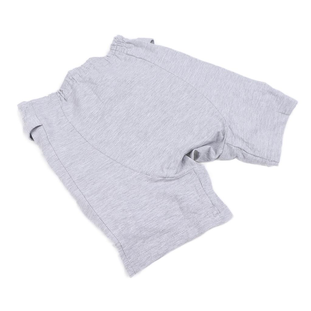 Elderly Hip Protection Shorts Breathable Sweat Absorbing Safety Hip Protector Pants Grey